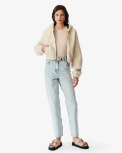 Blouson En Peau Lainee Qaram