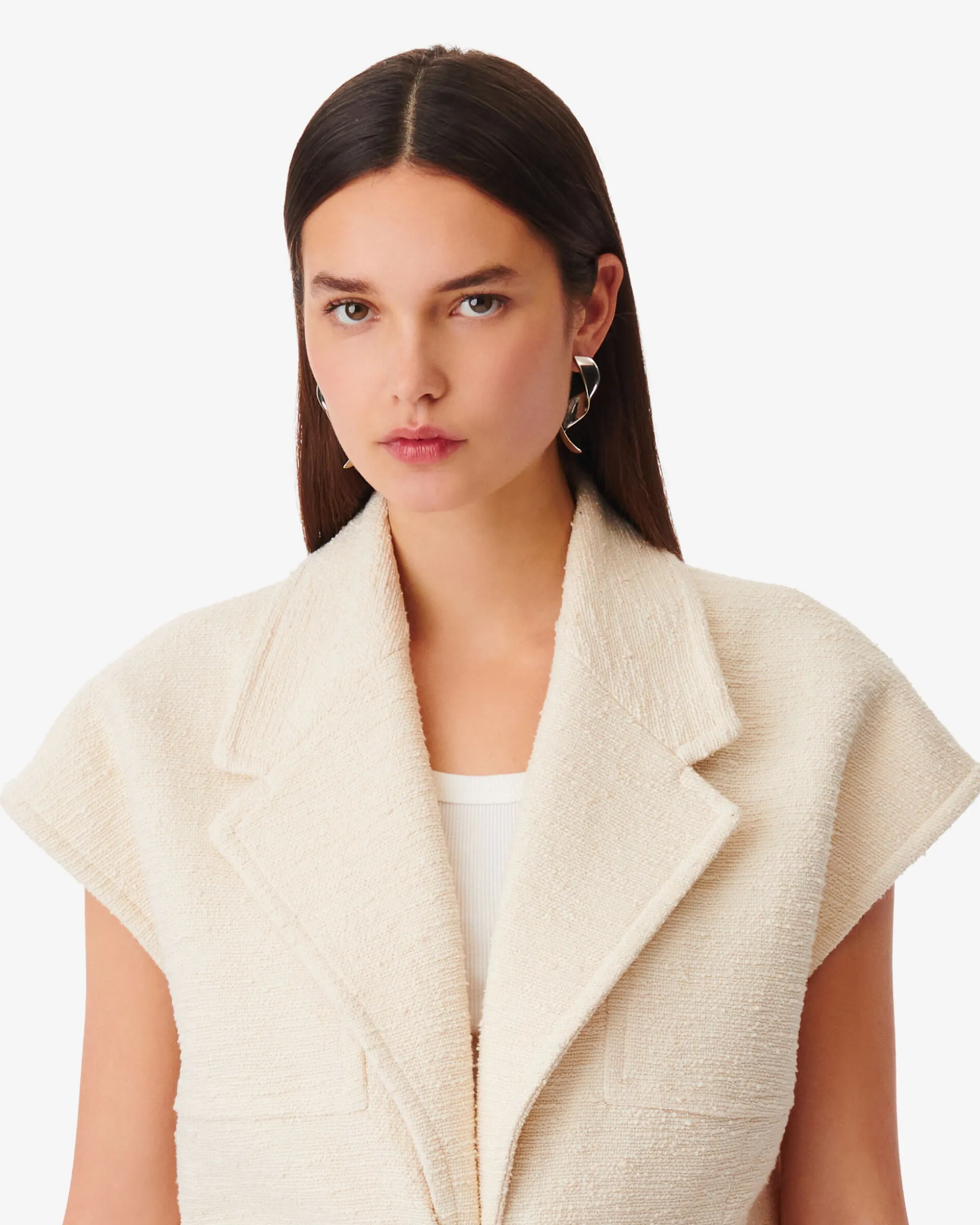 Blouson Oversize En Tweed Rena