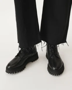 Boots En Cuir A Lacets Kosmic