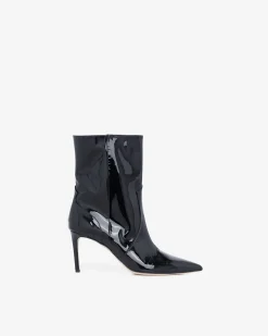 Bottines En Cuir Verni Davy