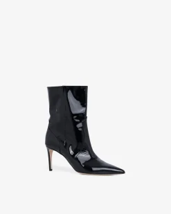 Bottines En Cuir Verni Davy