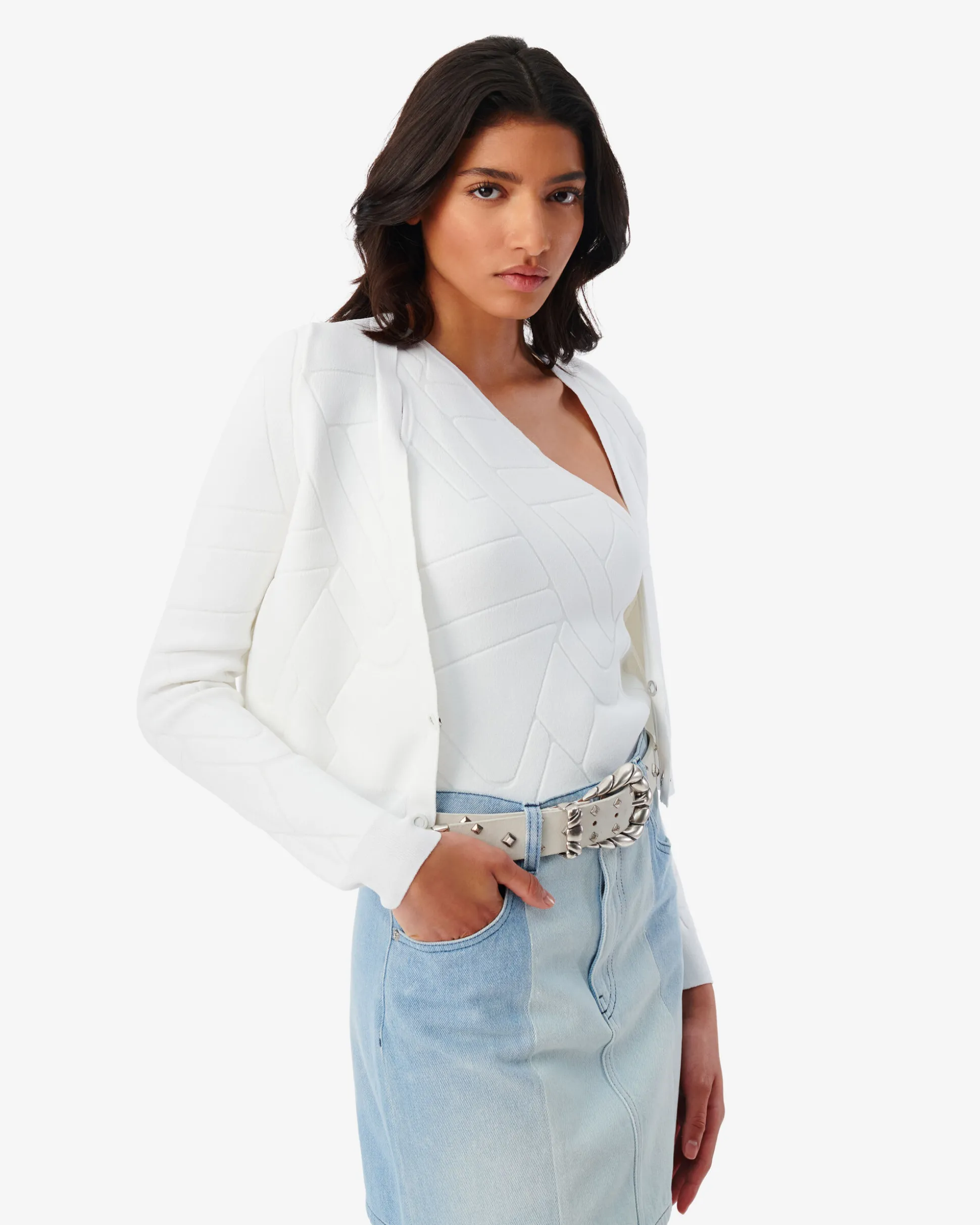 Cardigan Jacquard Fequa