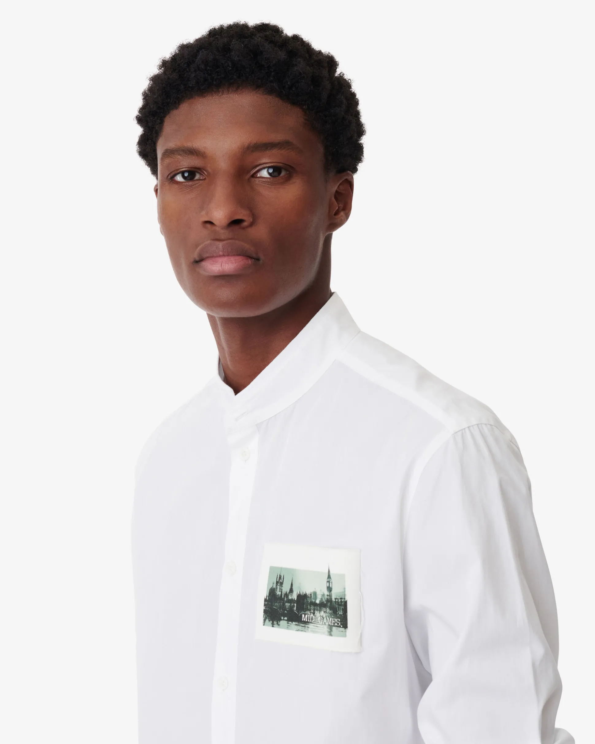 Chemise Col Mao Ronan