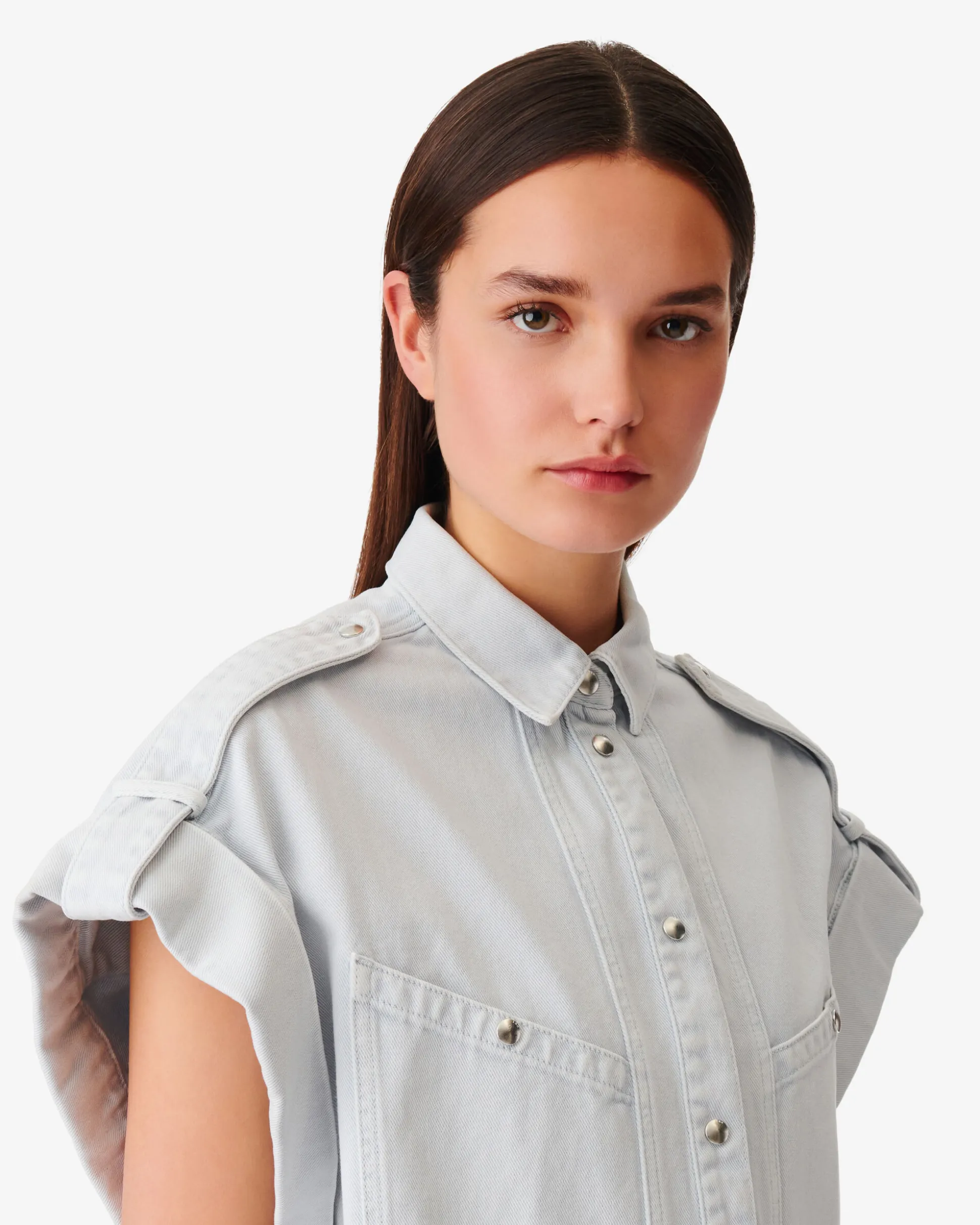 Chemise En Jean Oversize Azali