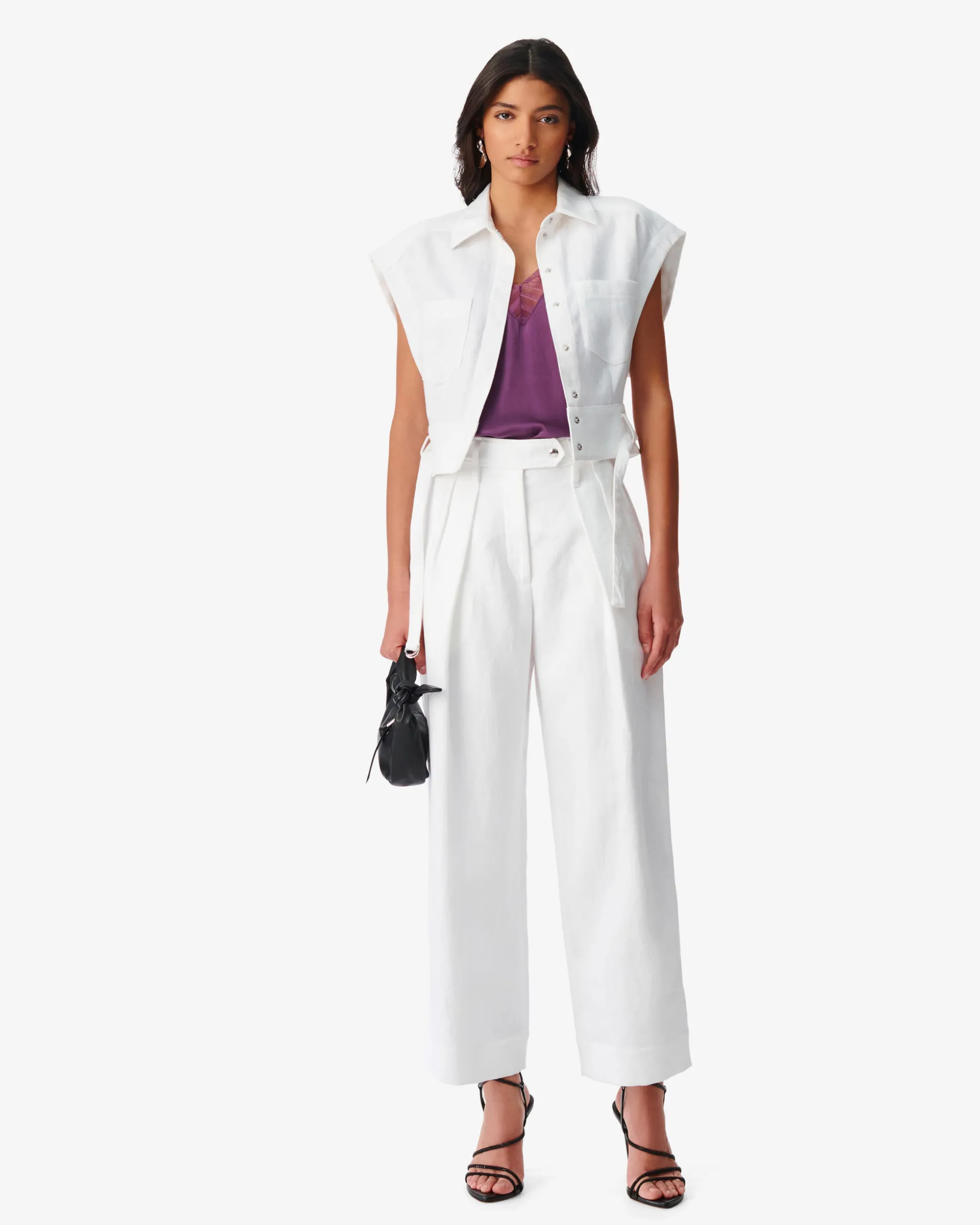 Chemise Sans Manches Saima