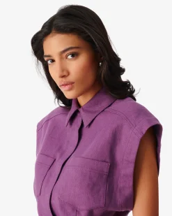 Chemise Sans Manches Saima