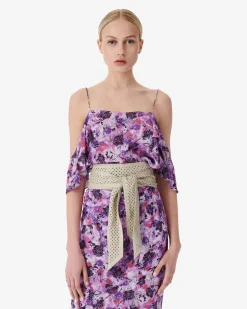 Crop Top Imprime Minak