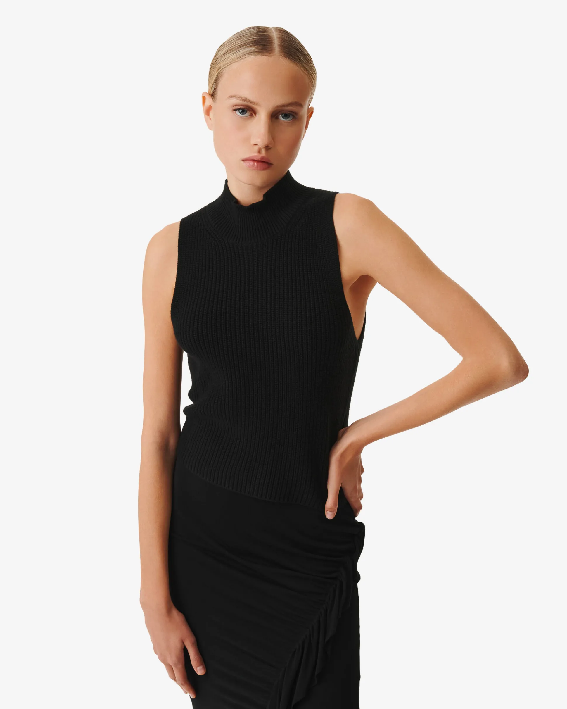 Debardeur Col Montant Virgi