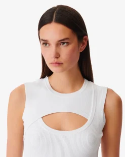 Debardeur Cotele A Decoupe Eulalia