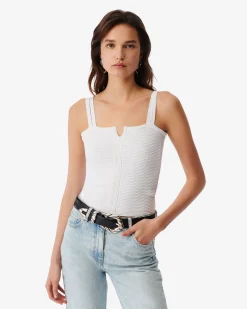 Debardeur Crop A Motif Nicea