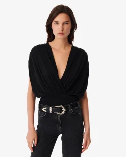 Debardeur Drape Col V Biano