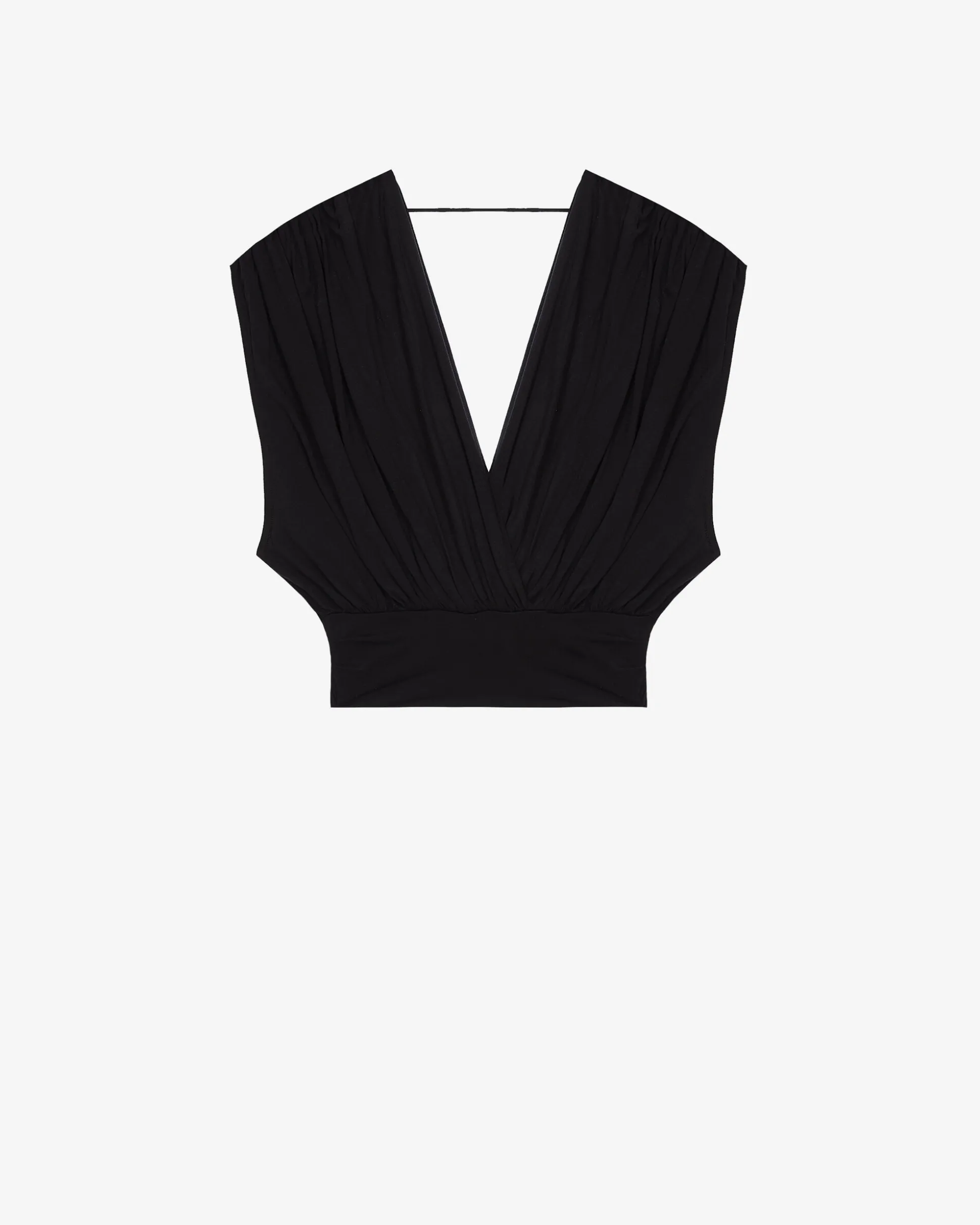 Debardeur Drape Col V Biano