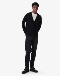 Gilet Logo Col V En Laine Felio