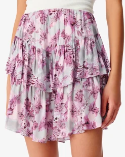 Jupe Courte A Volants Oraja