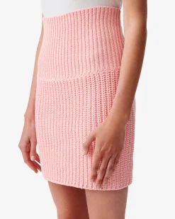 Jupe Courte En Maille Uota