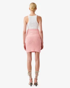 Jupe Courte En Maille Uota