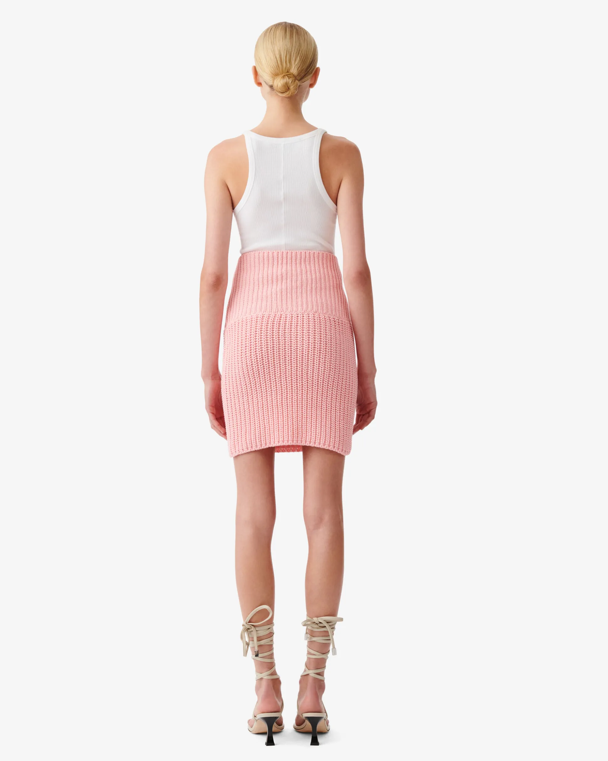 Jupe Courte En Maille Uota