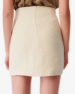 Jupe Courte En Tweed Rachele