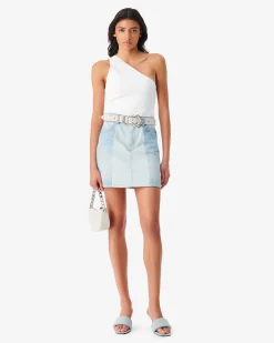 Jupe En Jean Bicolore Atila