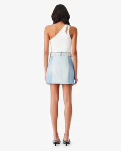 Jupe En Jean Bicolore Atila