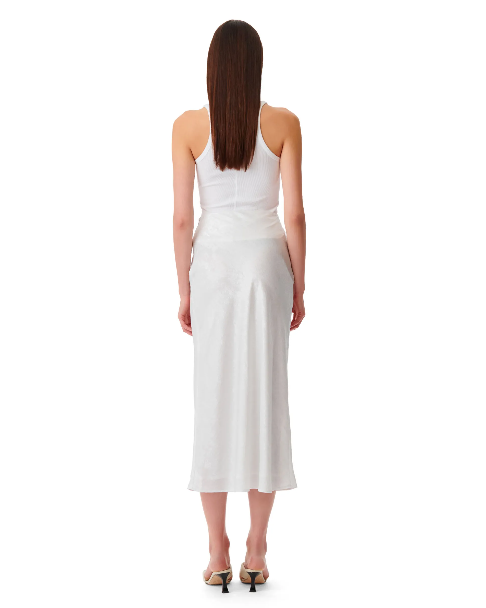 Jupe Longue Effet Lame Carisa