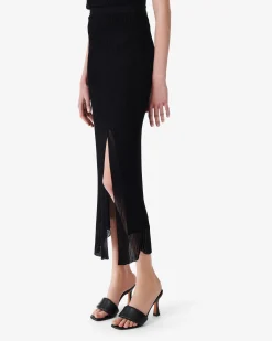 Jupe Longue En Maille Chuma