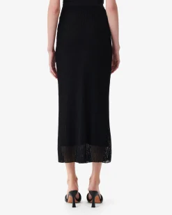 Jupe Longue En Maille Chuma