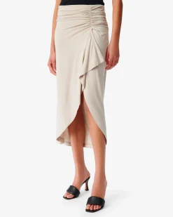 Jupe Midi A Volants Kales