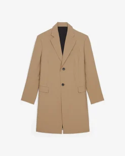 Manteau En Laine Melangee Mofan