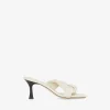 Mules A Talons En Cuir Dydlee Drape