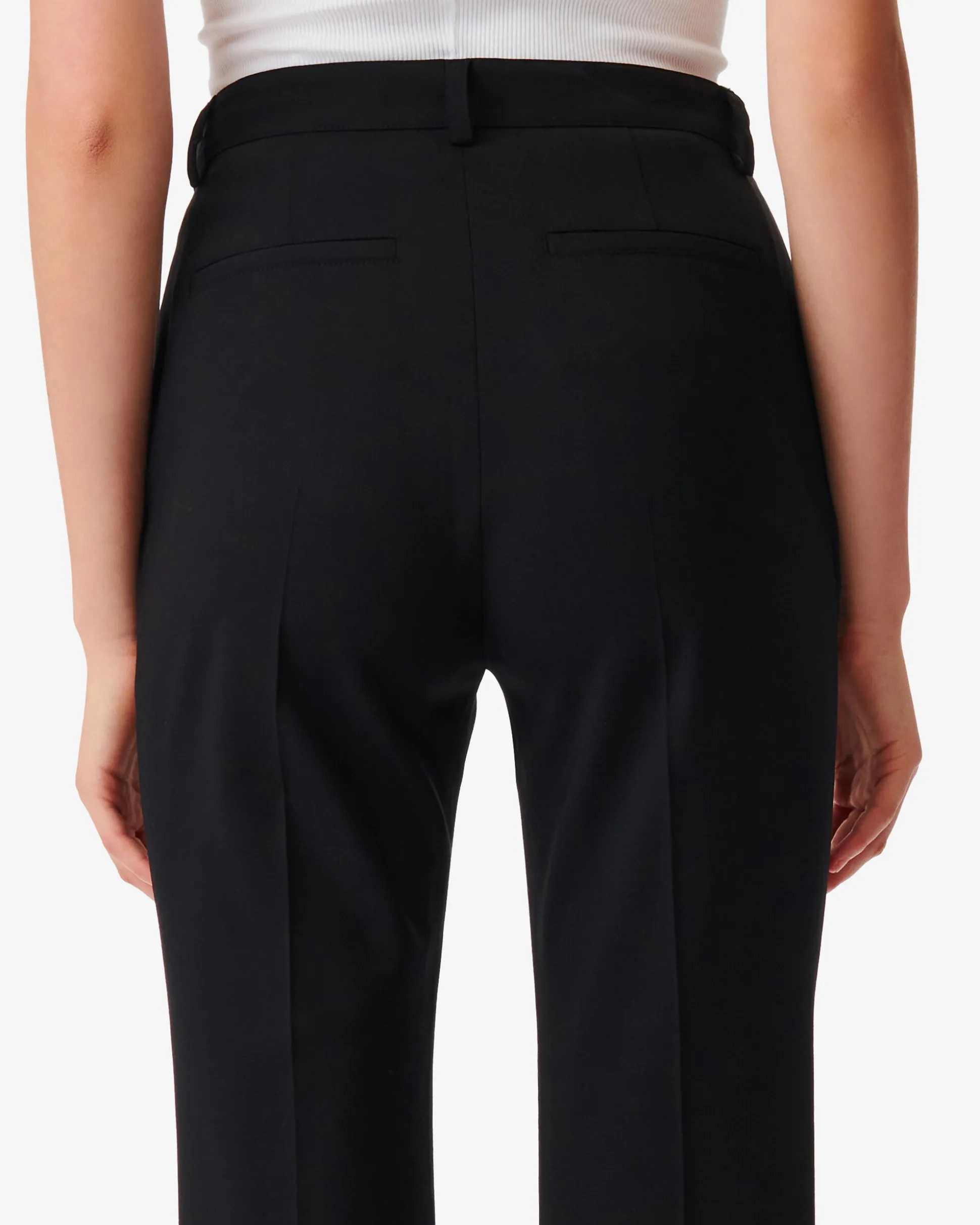 Pantalon De Tailleur En Laine Baler