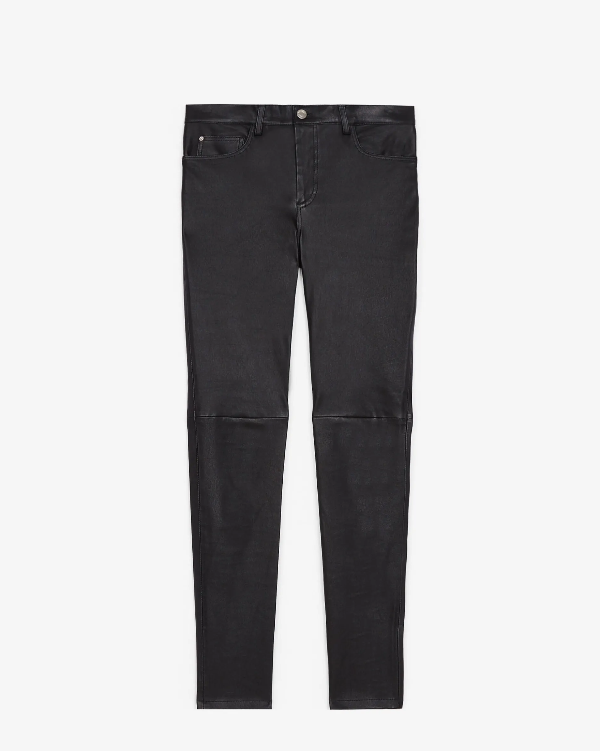 Pantalon En Cuir Zaslim