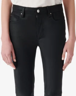 Pantalon En Cuir Zaslim