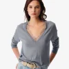 Pull Col V A Dentelle Jayden