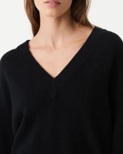 Pull Col V En Cachemire Lilween