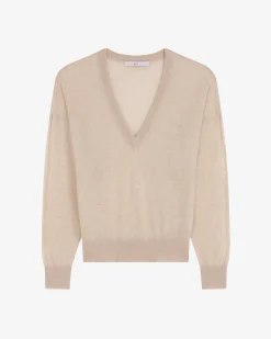 Pull En Cachemire Col V Lilva