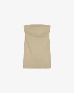 Robe Bustier En Cuir Lubia