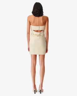 Robe Bustier En Cuir Lubia