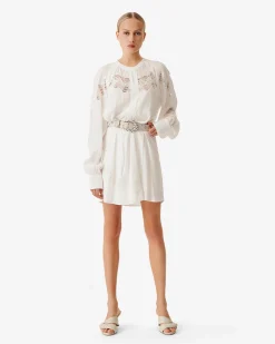 Robe Courte A Dentelles Belinda