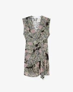 Robe Courte Imprimee Rolina