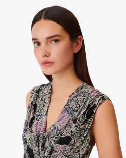 Robe Courte Imprimee Rolina