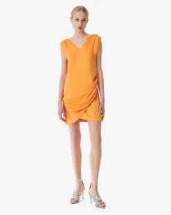 Robe Courte Satinee Lorenia