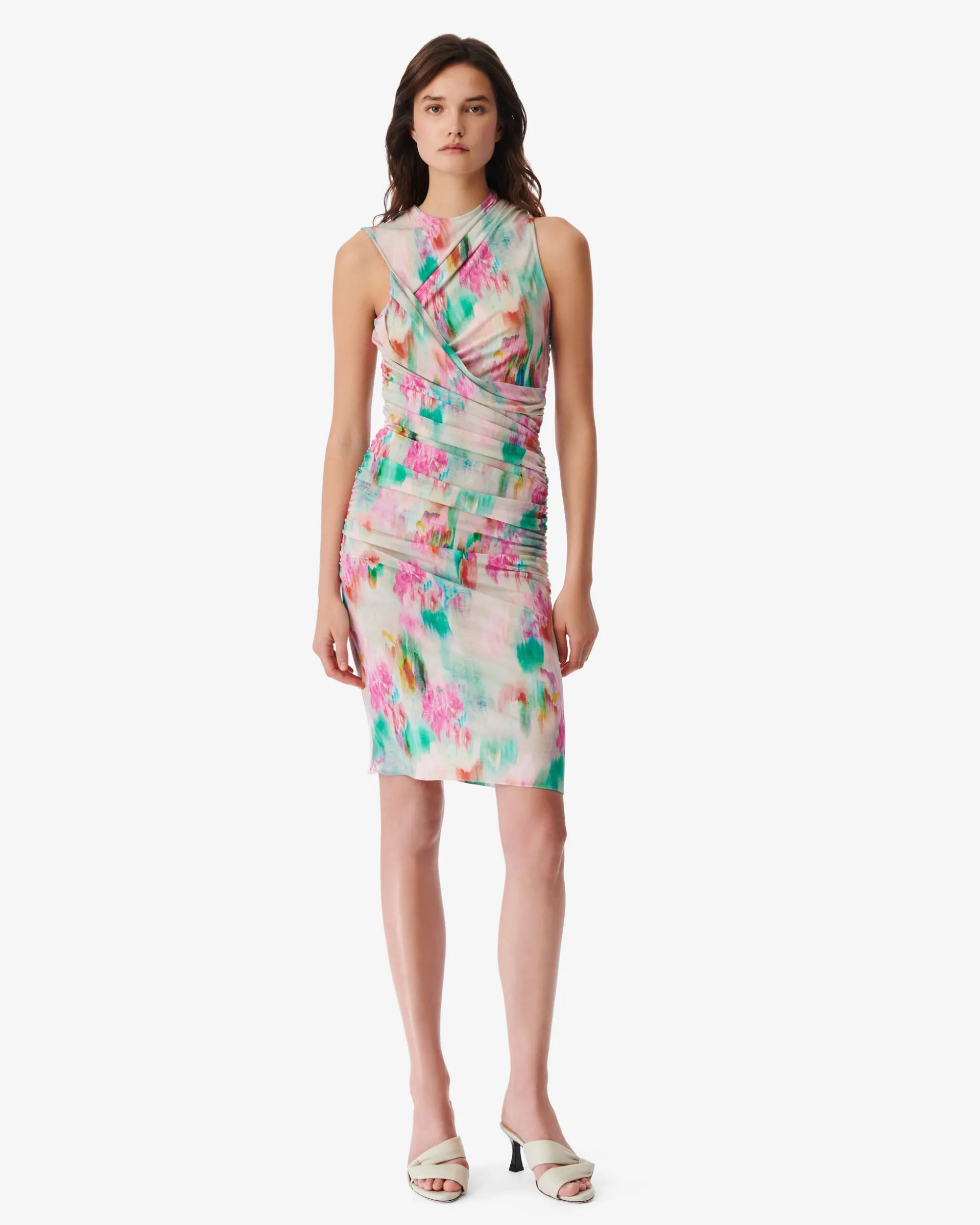 Robe En Jersey A Imprime Zippa