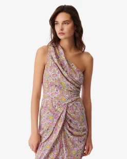 Robe Imprimee Asymetrique Tabea