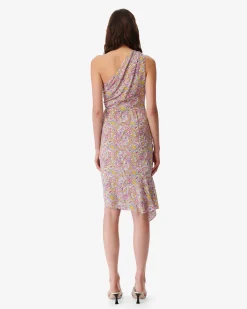 Robe Imprimee Asymetrique Tabea