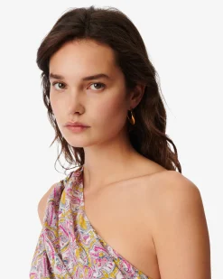 Robe Imprimee Asymetrique Tabea