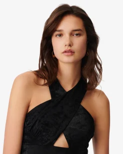 Robe Longue A Decoupe Calvino