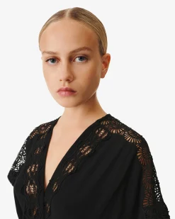 Robe Longue A Dentelles Britta