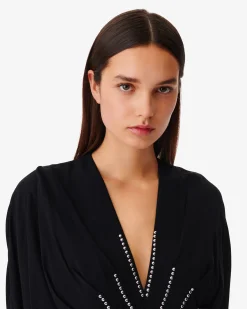 Robe Longue Col V Eleonora