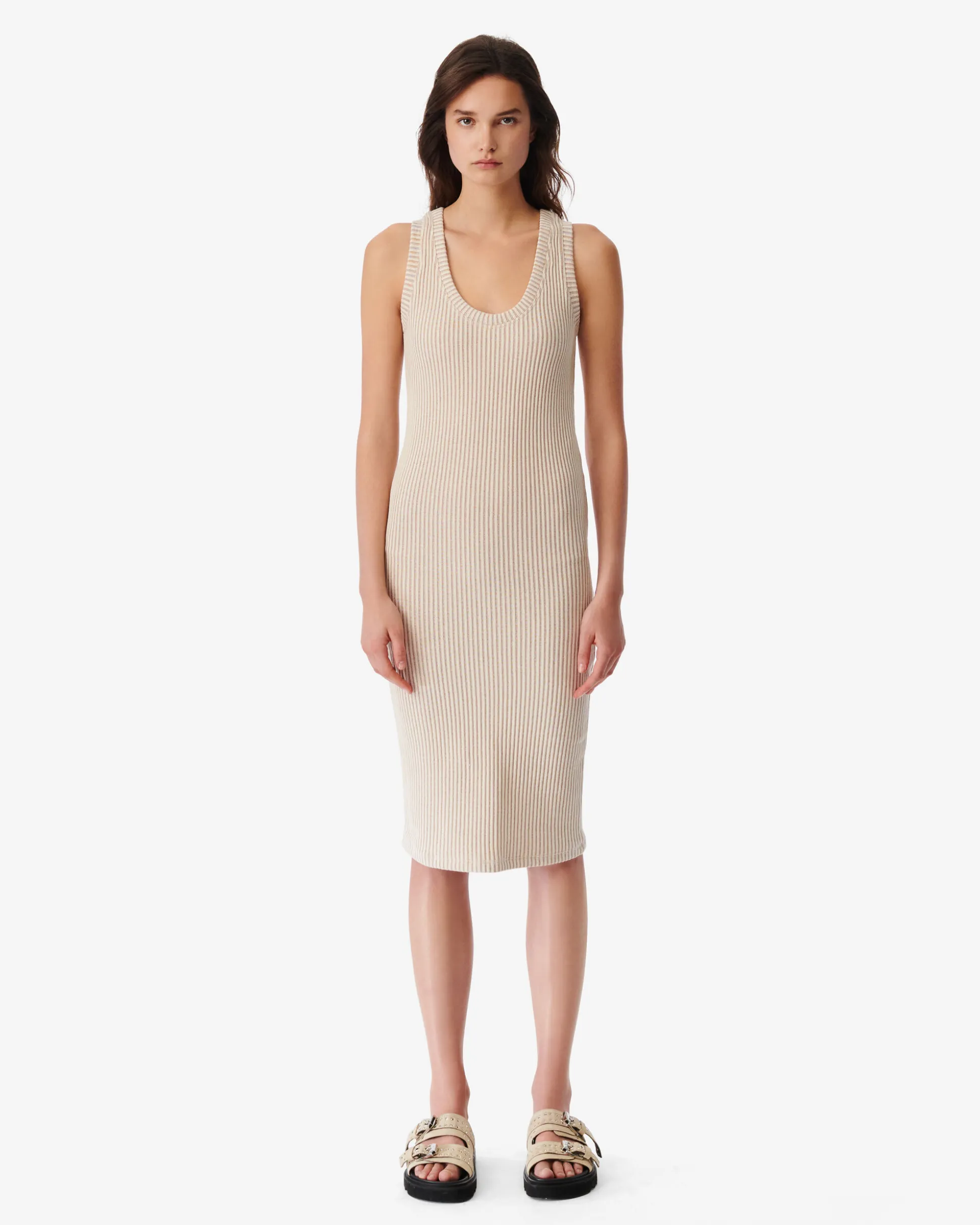 Robe Longue Cotelee Galatea